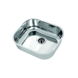 Cuba para Cozinha de Embutir Simples Polida 40x34x14,5 Aço Inox Docol