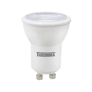 Lâmpada de Led Dicroica Dimerizável 3,5W 4000K Branco Luz Neutra Taschibra