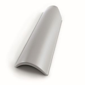 Meia Telha Ceramica Vitrificada Platina Perkus