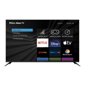 Smart TV 50" 4K PTV50G70R2CBBL Bivolt Preto Philco