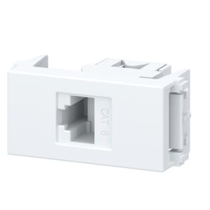 Módulo Tomada RJ45 CAT 6 Esatta Branco Weg