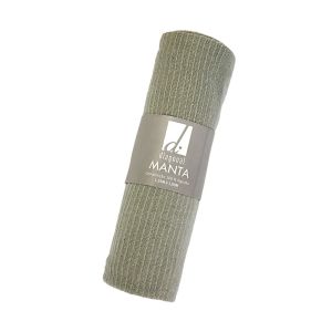 Manta Chevron 1,25x1,50 Cinza Diagonal