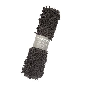 Tapete para Banheiro Chenille 40x60cm Cinza Casa&Ideia