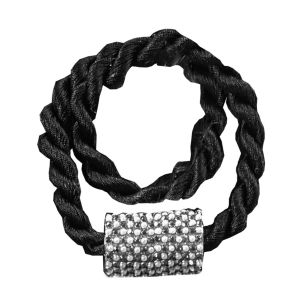 Abraçadeira Infinity Preto Bella Arte