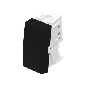 Módulo Interruptor 1S 16A Habitat Black Fame