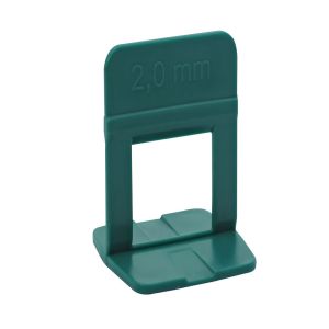 Espaçador Nivelador Slim com 1000 Peças 2mm Verde Cortag