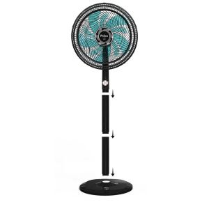 Ventilador com Coluna Turbo 2 em 1 127v Preto e Azul Philco