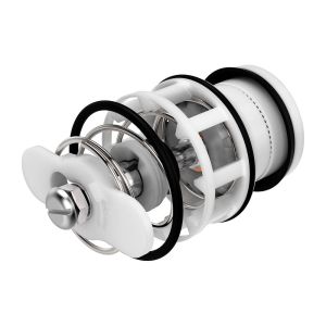 Kit Reparo Com Mola para Válvula de Descarga 1 1/2" e 1 1/4" Branco para Docol Blukit