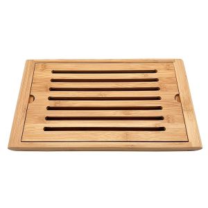 Tábua Porta Pão Bambu 36x20,5x2cm NDI