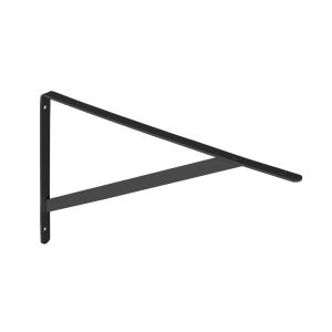 Suporte para Prateleira Mão Francesa 50cm Preto Prat-K