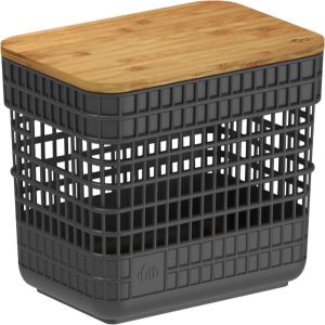 Cesto Plástico 2,5CG 155 Preto Ou