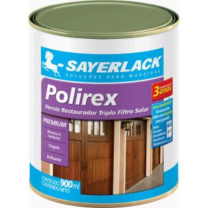 Verniz Triplo Filtro Mogno 900ml Polirex Sayerlack