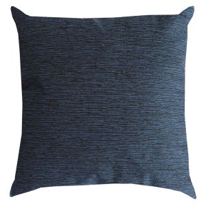 Almofada Twist Linho 43x43cm Azul Escuro Diagonal