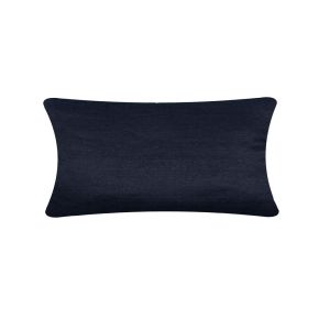 Almofada Gorgurão 30X50cm Preto Diagonal