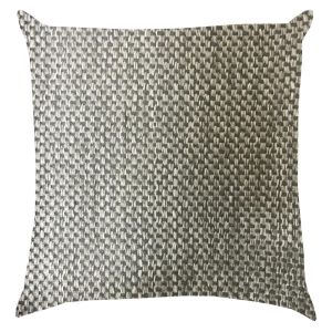 Almofada Jacquard Tramado 43x43cm Cinza Diagonal