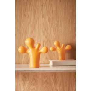 Adorno Poliresina 23x23,5x8cm Laranja Mart Collection