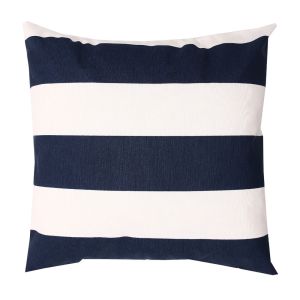 Almofada Acqua Summer Listrada 43x43 Azul Marinho Diagonal
