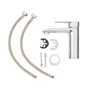 Torneira Misturador Monocomando para Banheiro de Mesa Bica Baixa 1/2" Maré Cromado Addra