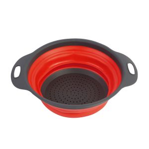 Escorredor de Silicone Redondo 29,5x24x9cm Casa&Ideia