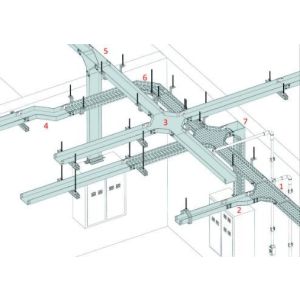 Eletrocalha Lisa 50x50 Aço Zincado 3m Perfil Líder