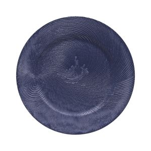 Sousplat Galles Flat Marinho 33cm Copa & Cia