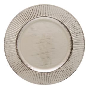 Sousplat Galles Champagne 33cm Copa e Cia