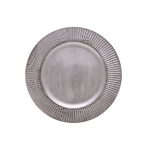 Sousplat 33cm Galles Silver Copa & Cia