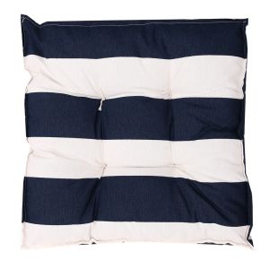Futton Acqua Summer Listrado 45x45 Azul e Branco Diagonal