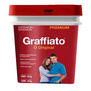 Textura Acrílica Graffiato Liso 25kg Branco Neve Hydronorth