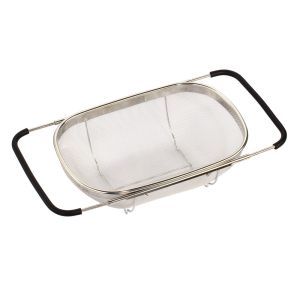 Cesto para Vegetais 34x24x10,5cm Inox Casa&Ideia