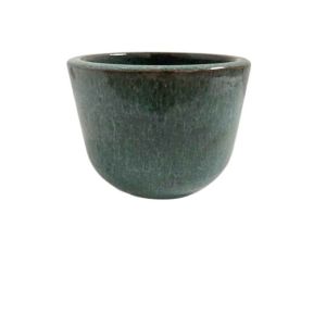 Cachepô Cerâmico Morumby N1 Verde Jade Fascino