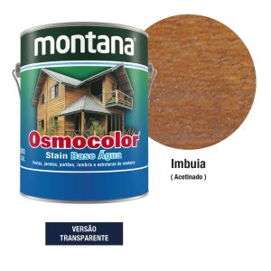 Stain Osmocolor 3,6L Base Água Imbuia Acetinado Montana