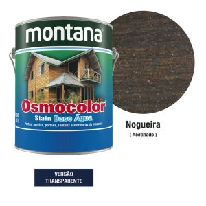 Stain Osmocolor 3,6L Base Água Nogueira Montana