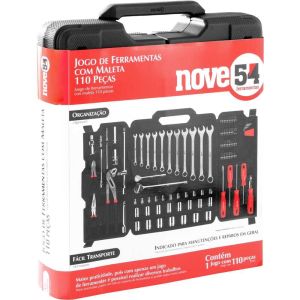 Kit Ferramentas 110 Peças Nove54