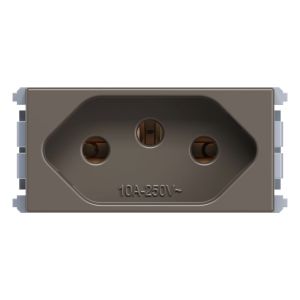 Módulo 1 Tomada 2P+T 10A Esatta Argila 250V Weg