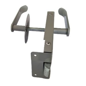 Fechadura para porta Corta-Fogo de Soprepor sem Chave Cinza Durati