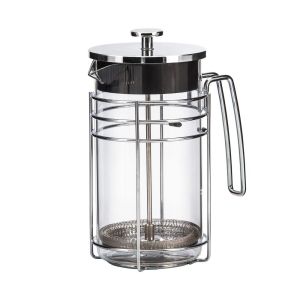 Cafeteira Francesa 1L Transparente Vidro Oxford