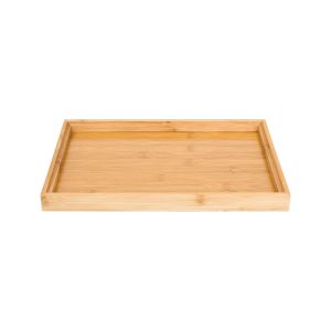 Bandeja Retangular Bambu 33x22cm Casa&Ideia