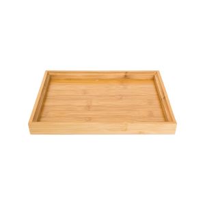 Bandeja Retangular Bambu 28x21cm Casa&Ideia