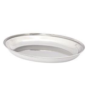 Travessa Funda Espelhada Inox 25cm Casa&Ideia