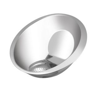 Escorredor de Arroz Inox 25cm Casa&Ideia