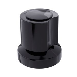 Acabamento para Registro C40 1/2" Preto Blukit