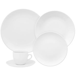 Jogo de Jantar 20 Peças White Branco Oxford