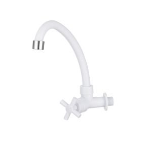 Torneira de Parede ABS C31 Cozinha Branco Hidrofama
