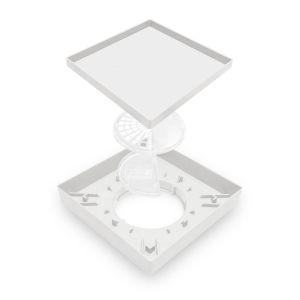 Ralo Oculto 15x15 Branco Multicerto