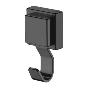 Gancho Multiuso Com Ventosa Preto Fosco Future