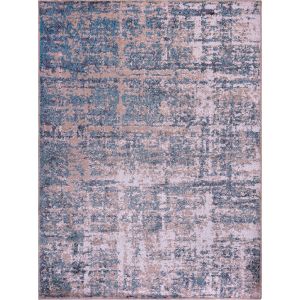 Tapete Classic Bahamas Polipropileno 1,00x1,50m Creme e Azul J Serrano