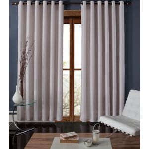Cortina Poliéster Madras 2,60x2,30m Tecido Cru Diagonal