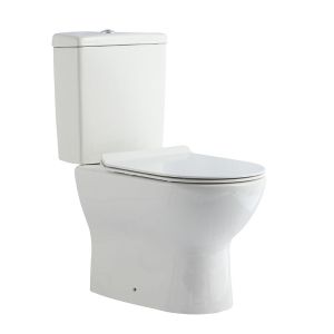 Kit Vaso Sanitário com Caixa Acoplada Acionamento Duplo 3/6L New Mônaco Branco Addra