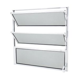 Basculante Alumínio Classic 60x60cm Branco CRV
